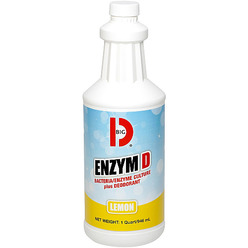 Big-D Big D Enzym D Bacteria/Enzyme Culture Deodorant 32 fl oz (1 quart) - Citrus Scent - Deodorant, Enzyme-free, Odor Neutralizer - White - 1 Each (0500)