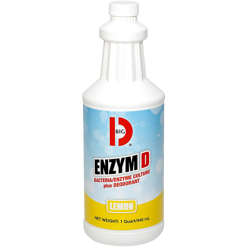 Big-D Big D Enzym D Bacteria/Enzyme Culture Deodorant 32 fl oz (1 quart) - Citrus Scent - Deodorant, Enzyme-free, Odor Neutralizer - White - 1 Each (0500)