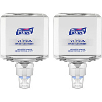 PURELL&reg; VF PLUS Hand Sanitizer Gel Refill 1.27 quart - Pump Dispenser - Kill Germs, Bacteria Remover - Restaurant, Cruise Ship, Hand - Quick Drying, Fragrance-free, Hygienic, Dye-free - 2 / Carton (509902)