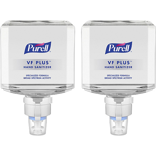 PURELL&reg; VF PLUS Hand Sanitizer Gel Refill 1.27 quart - Pump Dispenser - Kill Germs, Bacteria Remover - Restaurant, Cruise Ship, Hand - Quick Drying, Fragrance-free, Hygienic, Dye-free - 2 / Carton (509902)