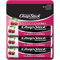ChapStick Classic Cherry Lip Balm 0.15 oz (4.3 g) - Cherry - Pack - Applicable on Lip - Skin - Portable - 1 Each (70530)