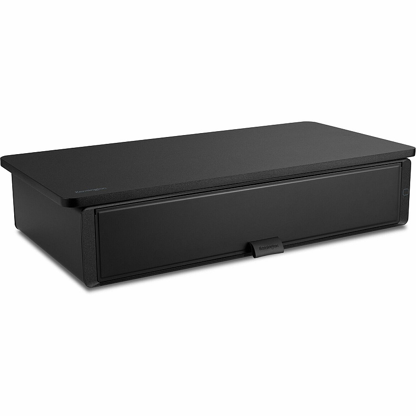 Kensington UVStand Monitor Stand with UVC Sanitization Compartment Black (55100)