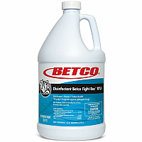 Betco Fight-Bac RTU Disinfectant Cleaner Ready-To-Use - 128 fl oz (4 quart) - Citrus Floral Scent - Rinse-free, Anti-bacterial, Disinfectant, Quick Drying, Virucidal, Deodorize - Clear - 1 Each (3110400)