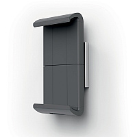 DURABLE Wall Tablet Holder XL Portrait, Landscape - 2" Height x 3.3" Width x 7.1" Depth - Rubber, Steel, ABS, Aluminum - Silver - 1 Each (893823)