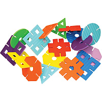 Creativity Street Wonderfoam Giant Design Shapes Learning Theme/Subject - 40 x Shape Shape - 4