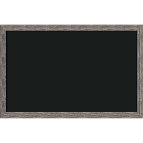 U Brands Decor Magnetic Chalkboard 36" (3 ft) Width x 24" (2 ft) Height - Decor Rustic Frame - Horizontal/Vertical - 1 Each (4549U0001)