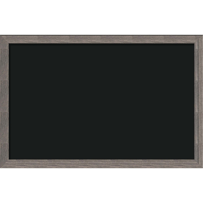 U Brands Decor Magnetic Chalkboard 36" (3 ft) Width x 24" (2 ft) Height - Decor Rustic Frame - Horizontal/Vertical - 1 Each (4549U0001)