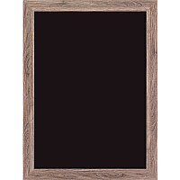 U Brands Decor Magnetic Chalkboard 18" (1.5 ft) Width x 24" (2 ft) Height - Decor Rustic Frame - Horizontal/Vertical - 1 Each (4550U0001)