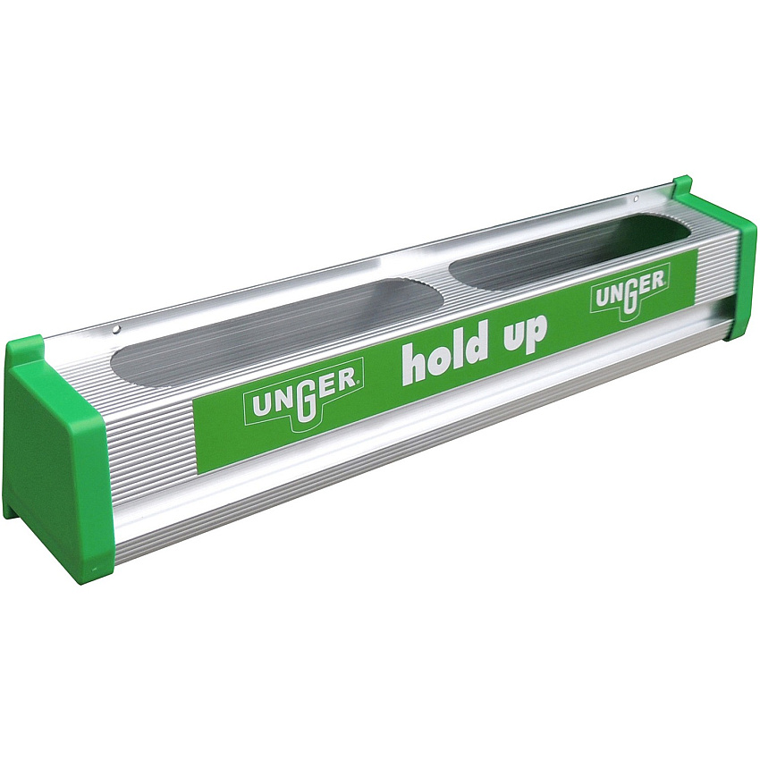 Unger Hold Up Tool Holder 18" Width - Silver - Aluminum, Plastic - 1 Each (HU450)