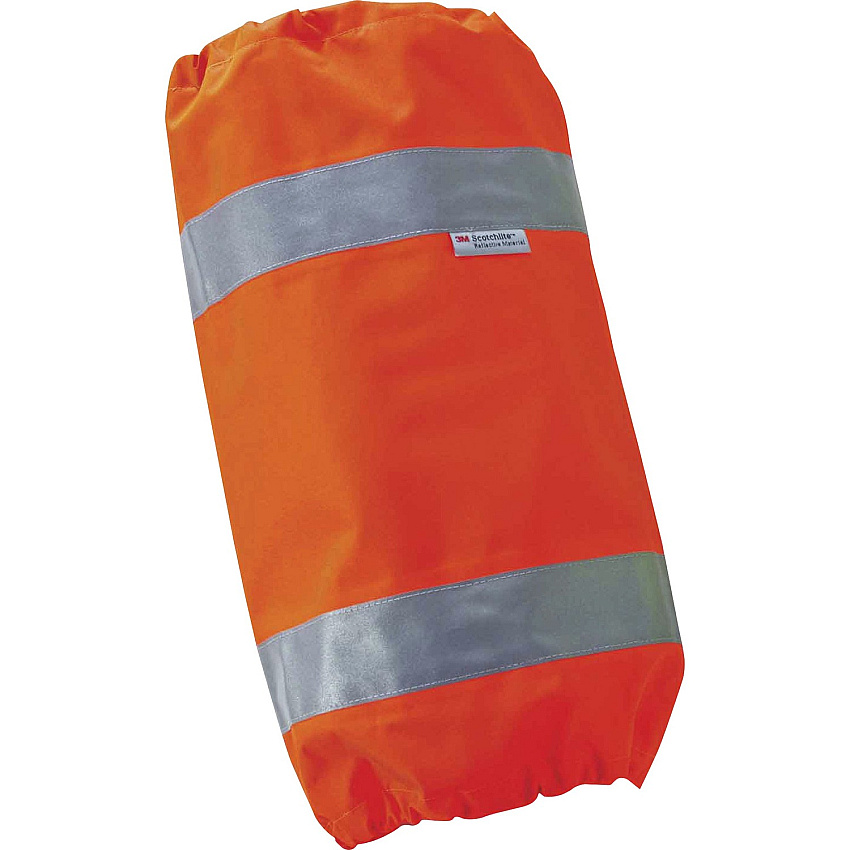 Ergodyne 8008 Class E Hi-Vis Leg Gaiters Drawstring Closure Closure - Polyurethane, Polyurethane - Orange - Weather Proof, Reflective - 2/Pair - 12 / Carton (29081)
