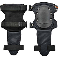 Ergodyne ProFlex 340 Cap Slip-Resistant Knee Pads with Shin Guard Black - Rubber, 840D Nylon, Nitrile Butadiene Rubber (NBR) Foam - 2 / Pair (18340)