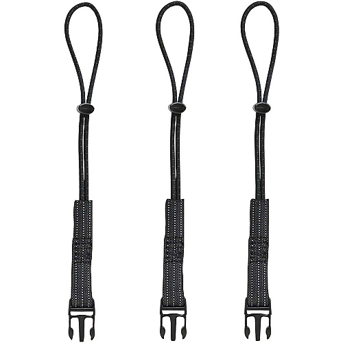 Ergodyne 3103 Standard Accessory Kit - Detachable Loops Nylon - Black - 3 /Pack - 18 / Carton (19068)