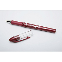 AbilityOne SKILCRAFT AlphaGrip Ballpoint Pens Fine Pen Point - Refillable - Red - Red Barrel - 1 Dozen (4244847)