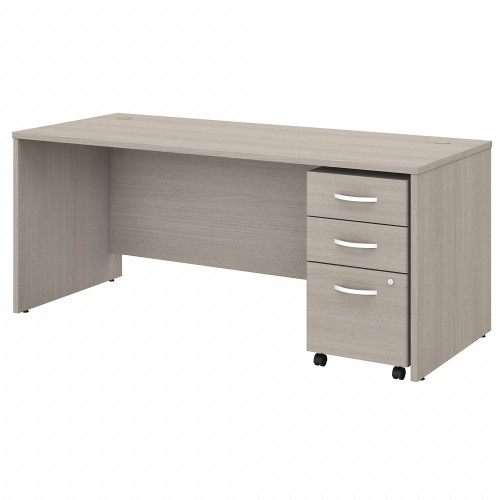 Bush Business Furniture Studio C 72W x 30D Office Desk with Mobile File Cabinet (STC013SOSU)