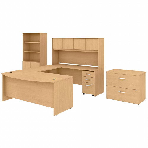Bush Business Furniture Studio C Desk/Hutch/Bookcase/File Cabinet (STC001ACSU)