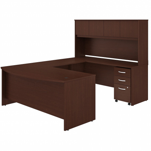 Bush Business Furniture Studio C Desk/Hutch/File Cabinet Set (STC003CSSU)