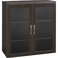 Safco Aberdeen Series Glass Display Cabinet Rectangle - 37.4