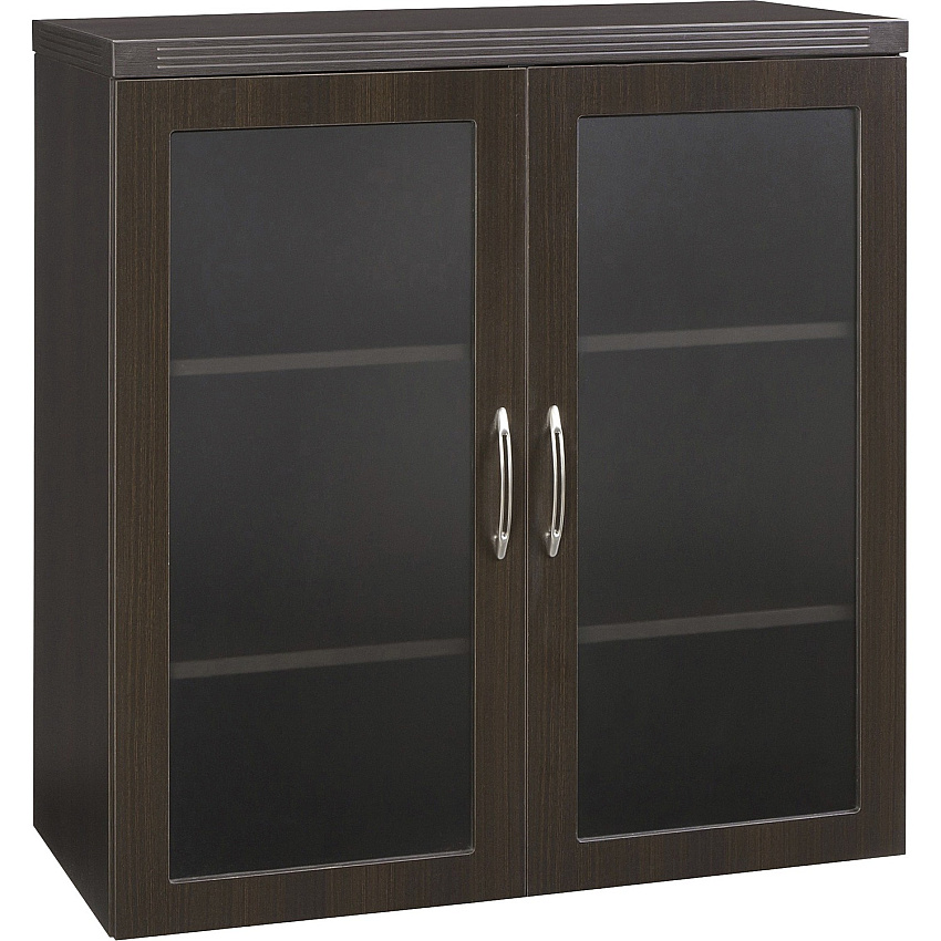 Safco Aberdeen Series Glass Display Cabinet Rectangle - 37.4" Height x 17.9" Width0.7" Thickness Door, 36.8" Height x 34.6" Width x 16.5" Depth Interior Cabinet, 10.4" Height x 34.6" Width x 16.5" Depth Shelf, 39.3" Height x 36" Width x 18" Dept (AGDCLDC)