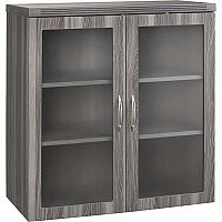 Safco Aberdeen Series Glass Display Cabinet Rectangle - 37.4