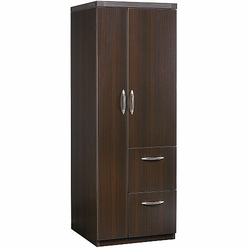 Safco Aberdeen Series Personal Storage Tower 64.3" Height x 14.9" Width0.7" Thickness Door, 9.1" Height18.7" Depth Drawer, 62.2" Height x 22.6" Width x 22.7" Depth Interior Cabinet - Total Drawer(s): 2 - 2 Door(s) - 6 Shelve(s) - 6 Adjustable Sh (APSTLDC)