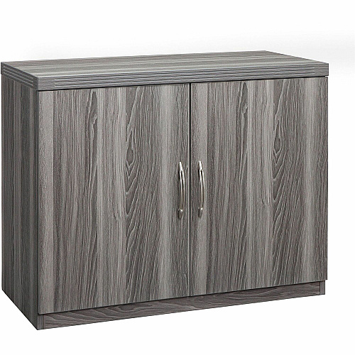 Safco Aberdeen Series Storage Cabinet 26.1" Height x 14.9" Width0.7" Thickness Door, 24.7" Height x 34.6" Width x 16.7" Depth Interior Cabinet, 29.5" Height x 36" Width x 18" Depth Cabinet - 2 Door(s) - 1 Shelve(s) - Material: Medium Density Fibe (ASCLGS)