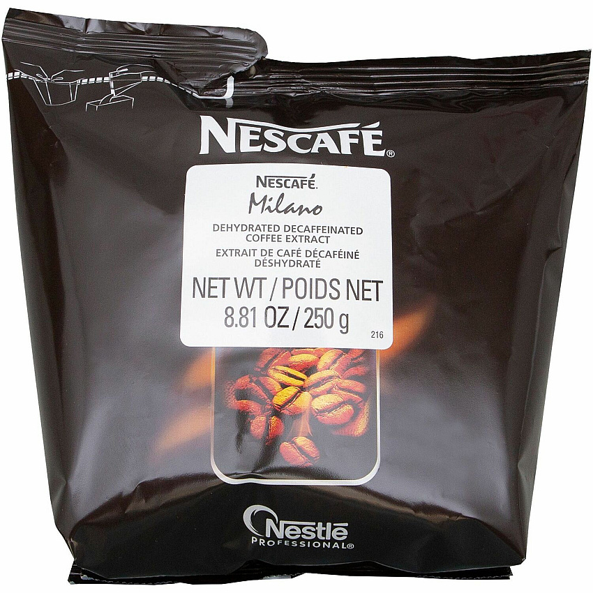 Nescafé Nescafe Ristretto Decaf Coffee ( Dark - 8.8 oz Per Pouch - Ristretto - Decaffeinated - 4 / Carton 86213)