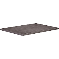 Holland Bar Stools Table Top Charcoal Rectangle Top - 1 Each (OD3048CHAR)
