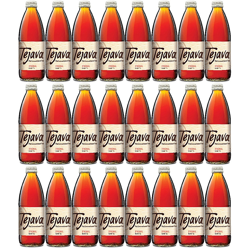 Tejava Original Black Tea Bottle GMO Free - 24 / Carton (40051)
