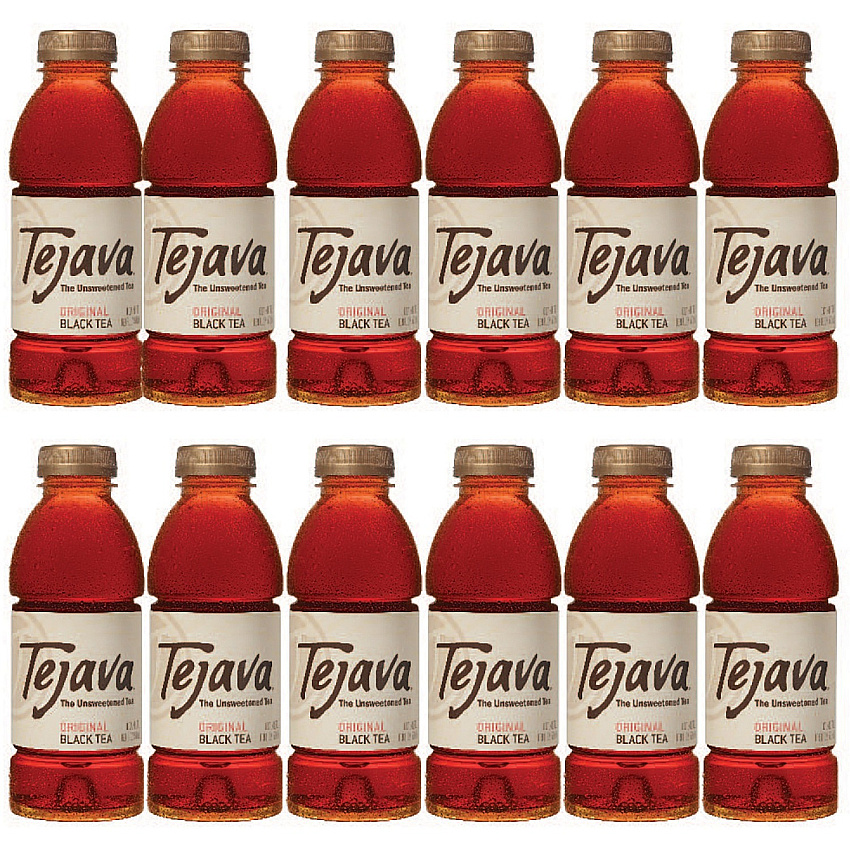 Tejava Original Black Tea Bottle GMO Free - 102 / Pallet (40118PL)