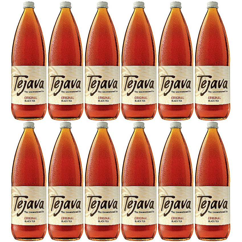 Tejava Original Black Tea Bottle GMO Free - 52 / Pallet (40050PL)