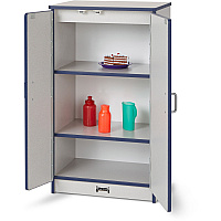 Rainbow Accents Culinary Creations Kitchen Refrigerator - Navy 1 Each - Navy, Gray, Chrome (2410JCWW112)