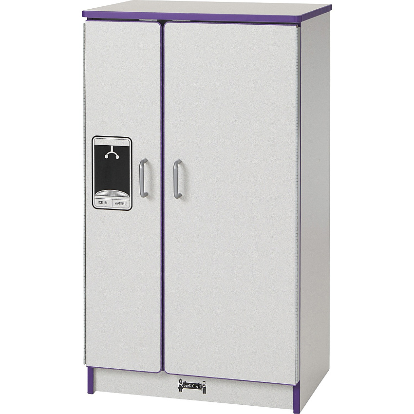 Rainbow Accents Culinary Creations Kitchen Refrigerator - Purple 1 Each - Purple, Gray, Chrome (2410JCWW004)