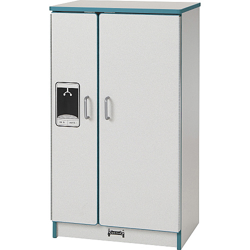 Rainbow Accents Culinary Creations Kitchen Refrigerator - Teal 1 Each - Teal, Gray, Chrome (2410JCWW005)