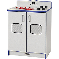 Rainbow Accents Culinary Creations Kitchen Stove - Blue 1 Each - Blue, Gray, Chrome - Wood (2409JCWW003)