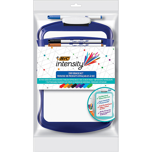 BIC Intensity Dry Erase Kit Assorted - 12 / Pack (DEKITP12AST)