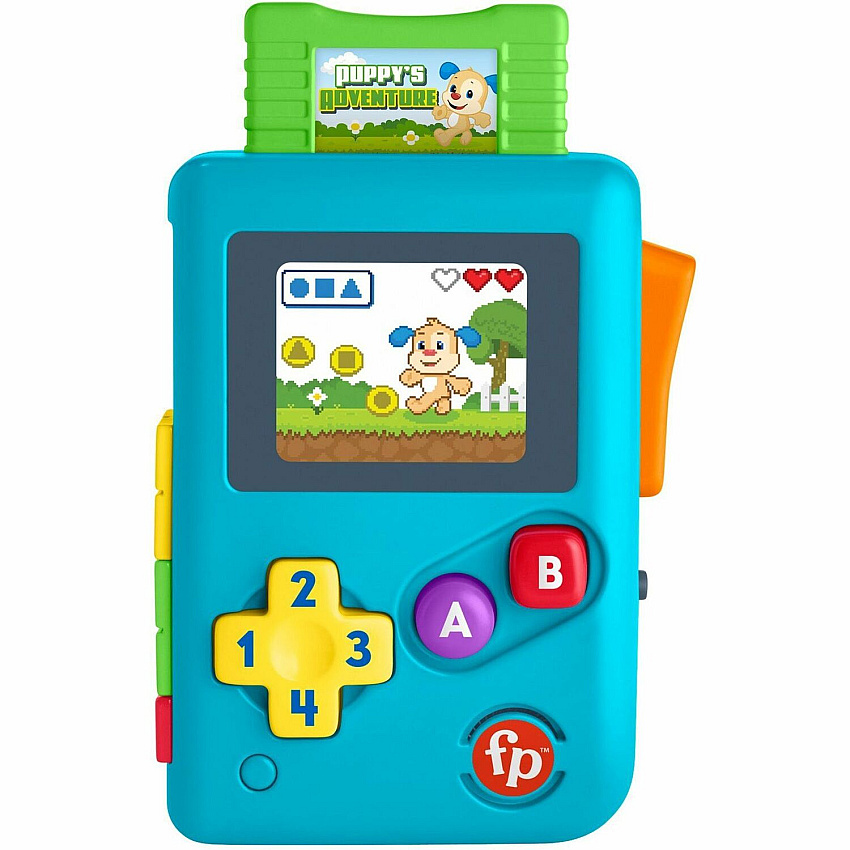 Laugh & Learn Lil' Gamer Musical Toy Skill Learning: Music, Phrase, Direction, Color, Number, Shape, Eye-hand Coordination, Songs, Sound, Dexterity, Counting, ... - 6 Month - 3 Year - Multi (GTJ65)