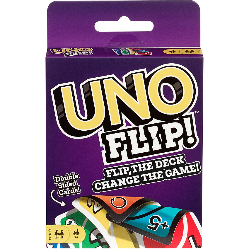 UNO Flip 112 Card(s) - Classic - 2 to 10 Players - 1 Each (GDR44)