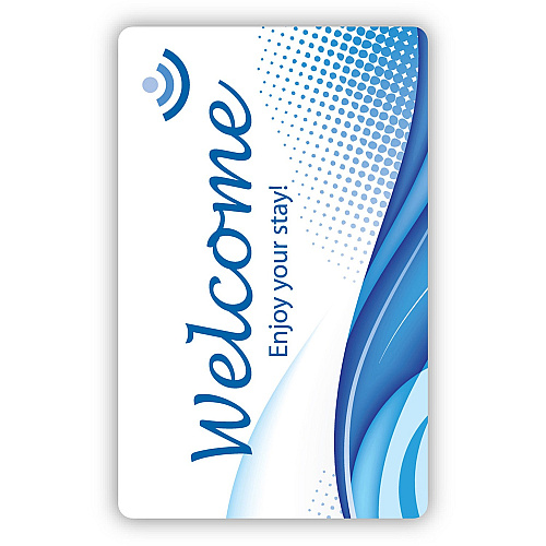 RDI RFID Key Card Printable - RF Card - 3.40" - Red - Plastic, Polyvinyl Chloride (PVC) - 250 / Carton (SRFIDGEN)
