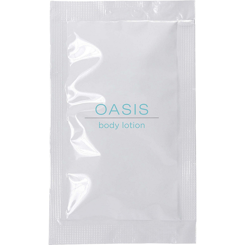 OASIS Body Lotion Lotion - 0.35 fl oz - Fresh & Clean - Applicable on Body - Hotel Room - 500 / Carton (LTOASPKT1709)