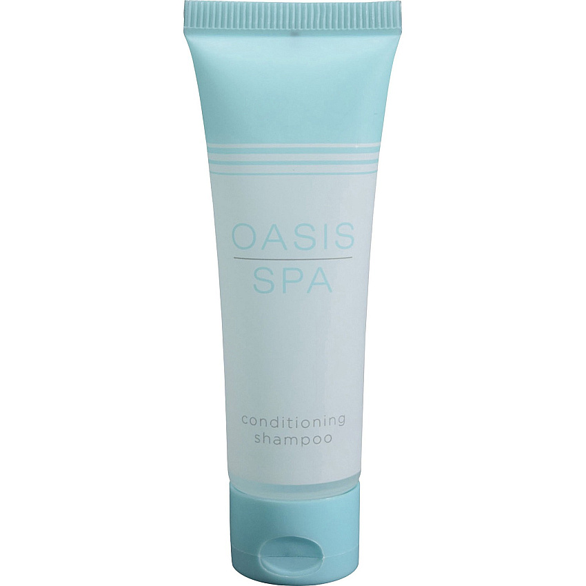 RDI Shampoo Fresh Clean Scent - 1 fl oz (30 mL) - Tube Dispenser - Hotel - White - 288 / Carton (SHOAST1709)