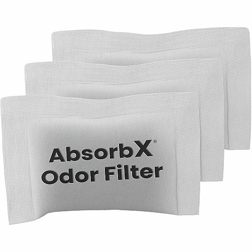 HLS Commercial Air Filter Activated Carbon Filter For - Remove Odor, Remove Volatile Organic Compound, Remove Chemicals - 0.3" Height x 3" Width x 4.5" Depth - 3 / Each (HLS12CF3)