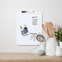 U Brands Magnetic Dry-Erase Board, 14" X 11" (252U0106)