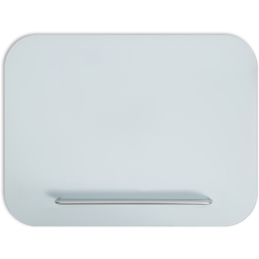 U Brands Magnetic Glass Frameless Dry-Erase Board 36" (3 ft) Width x 24" (2 ft) Height - White Glass Surface - Rectangle - Horizontal/Vertical - Magnetic - 1 Each (4847U0001)