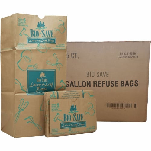 AJM Bio-Save 30-gallon Lawn & Leaf Bags (RBR30105BO)