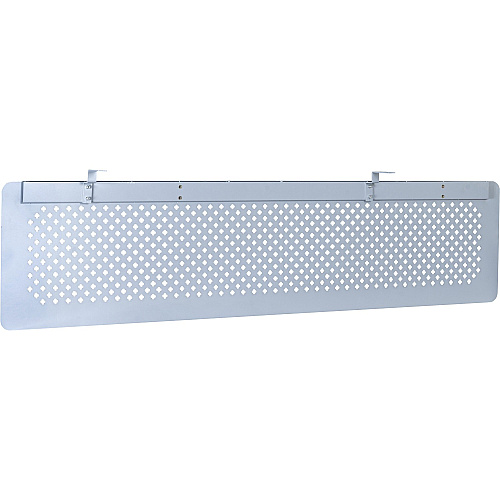 Boss SS Desktop Modesty Panel 60" Width x 0.20" Depth x 16" Height - Metal, Aluminum - Silver - 1 Each (S315)