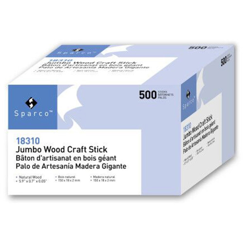 Sparco Jumbo Craft Sticks (18310)
