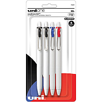 uni-ball uni&reg; ONE Gel Pen 0.7 mm Medium Pen Point - Multi Ink - Gel-based - 4 / Pack (70307)