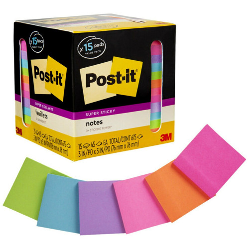 Post-it Super Sticky Notes Pad (65415SSCP)