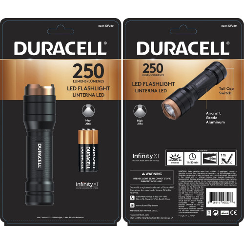 Duracell Aluminum LED Flashlight (8234DF250)