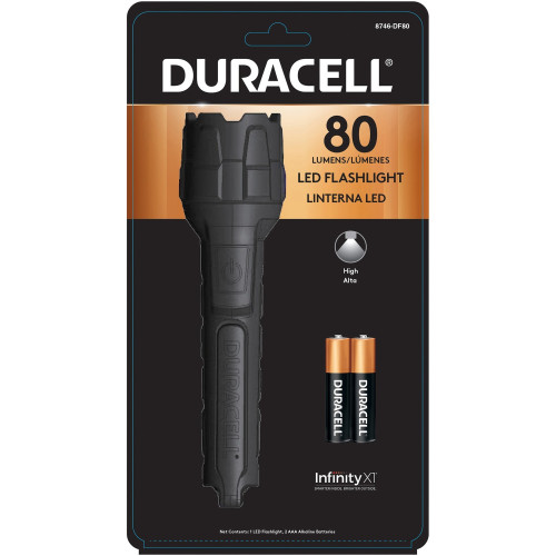 Duracell Rubber LED Flashlight (8746DF80)